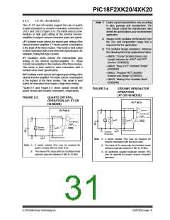 浏览型号PIC18F43K20-E/PT的Datasheet PDF文件第31页