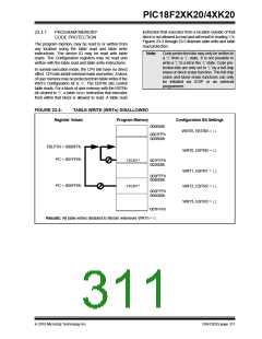 浏览型号PIC18F43K20-E/PT的Datasheet PDF文件第311页