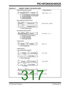 浏览型号PIC18F43K20-E/PT的Datasheet PDF文件第317页