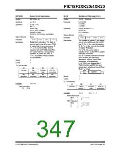 浏览型号PIC18F43K20-E/PT的Datasheet PDF文件第347页