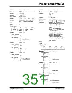 浏览型号PIC18F43K20-E/PT的Datasheet PDF文件第351页