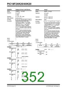 浏览型号PIC18F43K20-E/PT的Datasheet PDF文件第352页