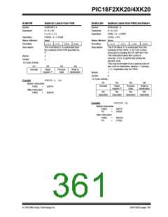 浏览型号PIC18F43K20-E/PT的Datasheet PDF文件第361页