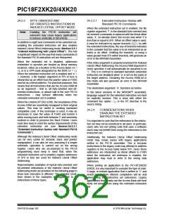 浏览型号PIC18F43K20-E/PT的Datasheet PDF文件第362页