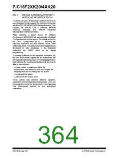 浏览型号PIC18F43K20-E/PT的Datasheet PDF文件第364页