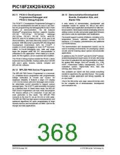 浏览型号PIC18F43K20-E/PT的Datasheet PDF文件第368页