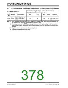 浏览型号PIC18F43K20-E/PT的Datasheet PDF文件第378页