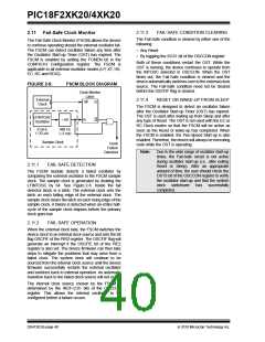浏览型号PIC18F43K20-E/PT的Datasheet PDF文件第40页