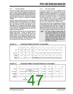 浏览型号PIC18F43K20-E/PT的Datasheet PDF文件第47页
