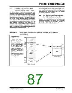 浏览型号PIC18F43K20-E/PT的Datasheet PDF文件第87页