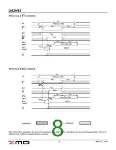 浏览型号U62H64的Datasheet PDF文件第8页