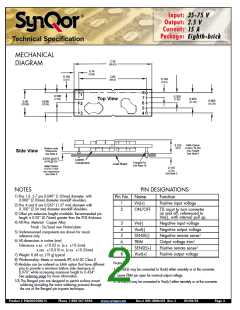 浏览型号PQ60025EML15NYA的Datasheet PDF文件第2页
