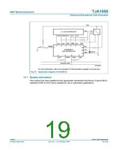 浏览型号TJA1055T/3的Datasheet PDF文件第19页