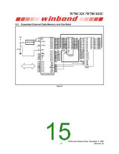 浏览型号W78C032C40DL的Datasheet PDF文件第15页