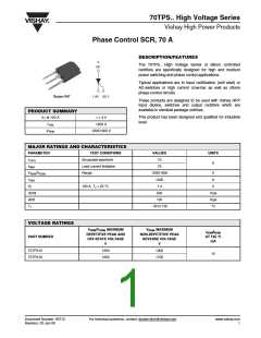 浏览型号70TPS12的Datasheet PDF文件第1页