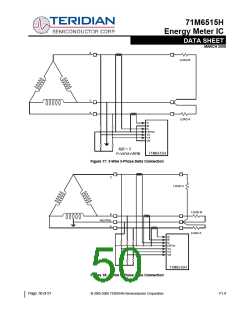 浏览型号71M6515H-IGTR/F的Datasheet PDF文件第50页