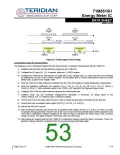 浏览型号71M6515H-IGTR/F的Datasheet PDF文件第53页