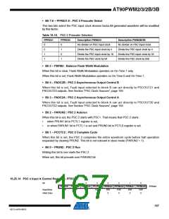 浏览型号AT90PWM3B-16SU的Datasheet PDF文件第167页