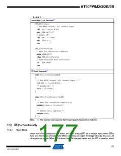 浏览型号AT90PWM3B-16SU的Datasheet PDF文件第177页