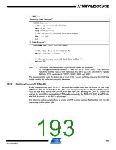 浏览型号AT90PWM3B-16SU的Datasheet PDF文件第193页