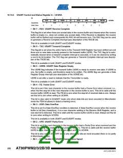 浏览型号AT90PWM3B-16SU的Datasheet PDF文件第202页