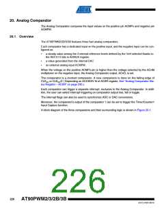 浏览型号AT90PWM3B-16SU的Datasheet PDF文件第226页
