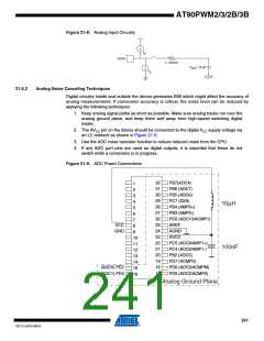 浏览型号AT90PWM3B-16SU的Datasheet PDF文件第241页