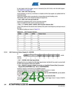 浏览型号AT90PWM3B-16SU的Datasheet PDF文件第248页