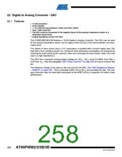 浏览型号AT90PWM3B-16SU的Datasheet PDF文件第258页