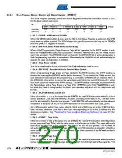 浏览型号AT90PWM3B-16SU的Datasheet PDF文件第270页