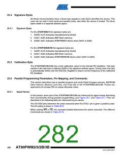 浏览型号AT90PWM3B-16SU的Datasheet PDF文件第282页