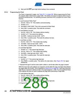 浏览型号AT90PWM3B-16SU的Datasheet PDF文件第286页