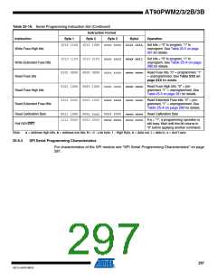 浏览型号AT90PWM3B-16SU的Datasheet PDF文件第297页