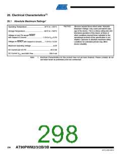 浏览型号AT90PWM3B-16SU的Datasheet PDF文件第298页