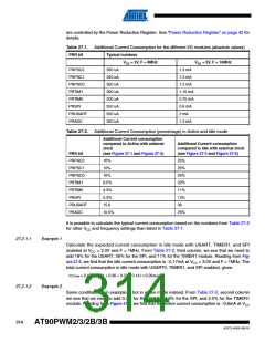浏览型号AT90PWM3B-16SU的Datasheet PDF文件第314页