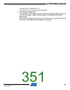 浏览型号AT90PWM3B-16SU的Datasheet PDF文件第351页