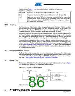 浏览型号AT90PWM3B-16SU的Datasheet PDF文件第86页