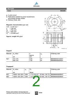 浏览型号B65687A2000X000的Datasheet PDF文件第2页