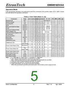 浏览型号EM68916DVAA的Datasheet PDF文件第5页