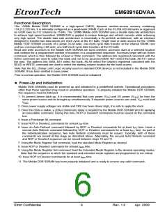 浏览型号EM68916DVAA的Datasheet PDF文件第6页