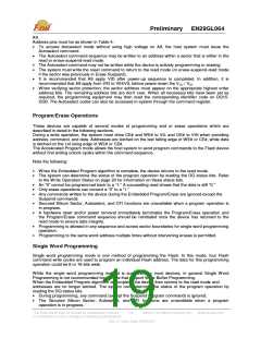 浏览型号EN29GL064T-70TIP的Datasheet PDF文件第19页