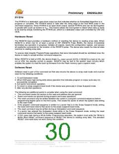 浏览型号EN29GL064T-70TIP的Datasheet PDF文件第30页