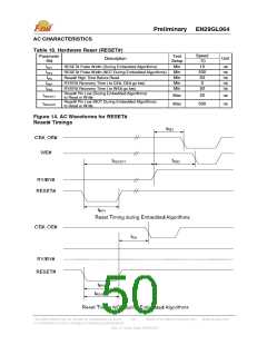 浏览型号EN29GL064T-70TIP的Datasheet PDF文件第50页