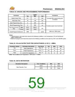 浏览型号EN29GL064T-70TIP的Datasheet PDF文件第59页