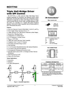 浏览型号NCV7703的Datasheet PDF文件第1页