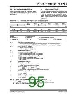 浏览型号PIC16F722-I/SS的Datasheet PDF文件第95页