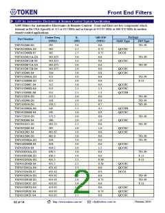 浏览型号TSF937D00F-S6的Datasheet PDF文件第2页