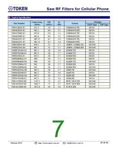 浏览型号TSF937D00F-S6的Datasheet PDF文件第7页