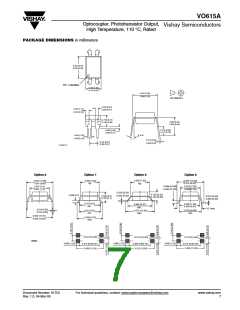 浏览型号VO615A-8的Datasheet PDF文件第7页