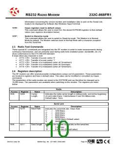 浏览型号232C-868FR1的Datasheet PDF文件第10页